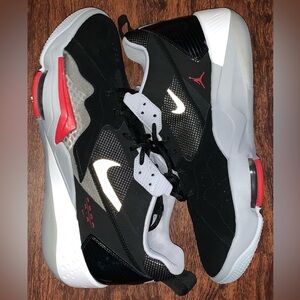 Nike Jordan Men’s Black/White/Red Athletic Sneakers